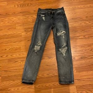 Ripped Hole Judy Blue Jeans